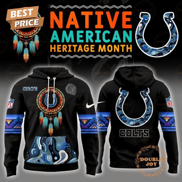 Personalise .NFL- Indianapolis Colts Native American Heritage Month Hoodie Limited edition