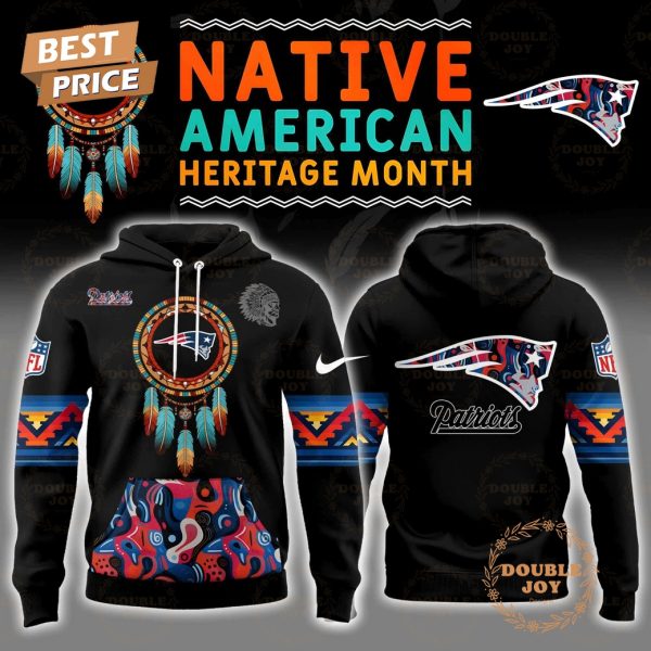 Personalise .NFL- New England Patriots Native American Heritage Month Hoodie Limited edition