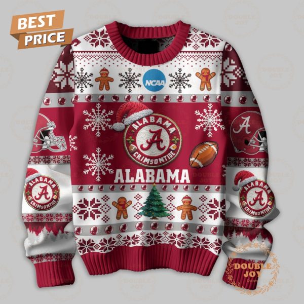 They Not Like Us NCAA Alabama Crimson Tide Merry Christmas 2024 Sweater