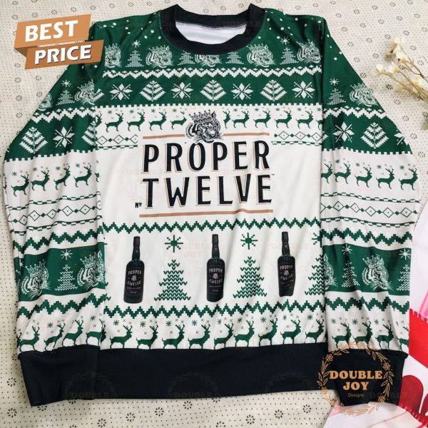 Proper Twelve Merry Christmas Sweater