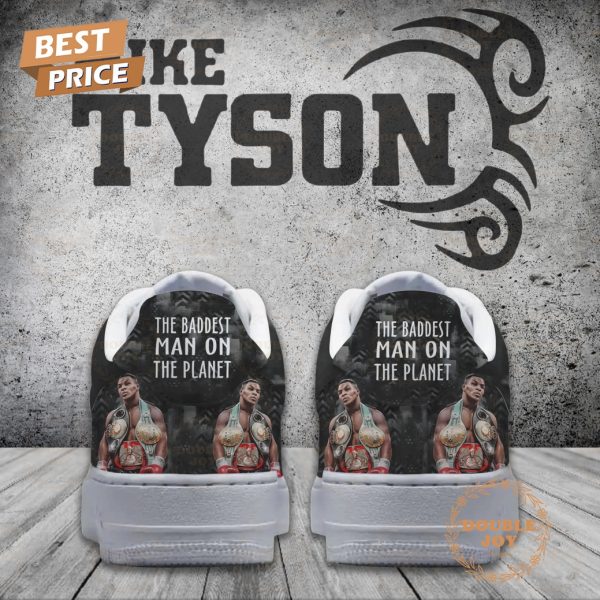 Mike Tyson Champions Don’t Quilt Air Force 1 Sneakers