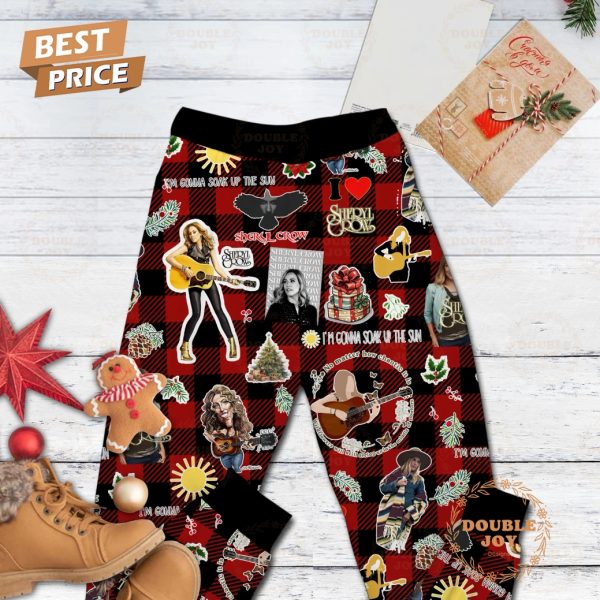 All I Want For Christmas Is Sheryl Crow, I’m Gonna Soak Up The Sun Fleece Pajamas Set