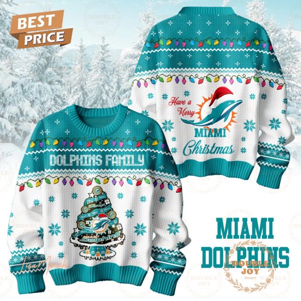 Have A Merry NFL Miami Dolphins Christmas Sweater