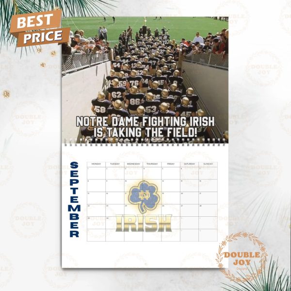 Notre Dame Fighting Irish 2025 Wall Calendar