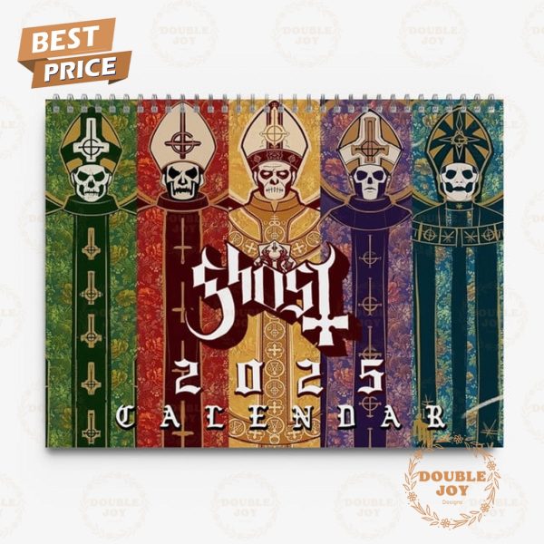 Ghost Band 2025 Wall Calendar