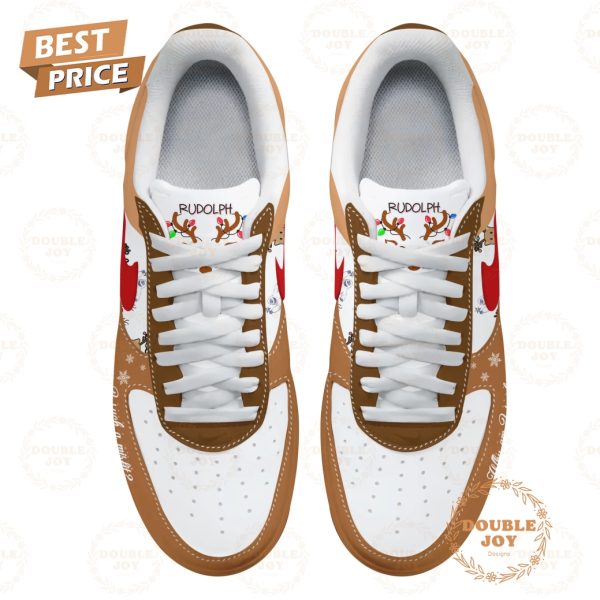 Rudolph The Red Nosed Reindeer Why Am I Such A MisFit Air Force 1 Sneakers