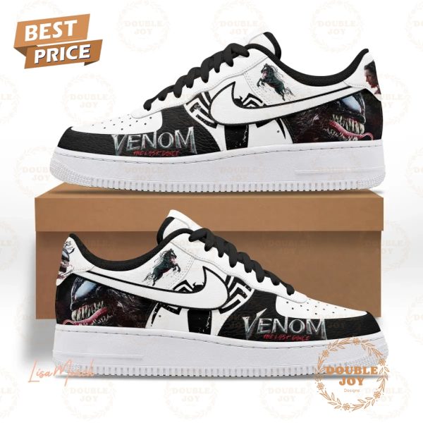 Venom Film The Last Dance Black White Designs Air Force 1 Sneakers