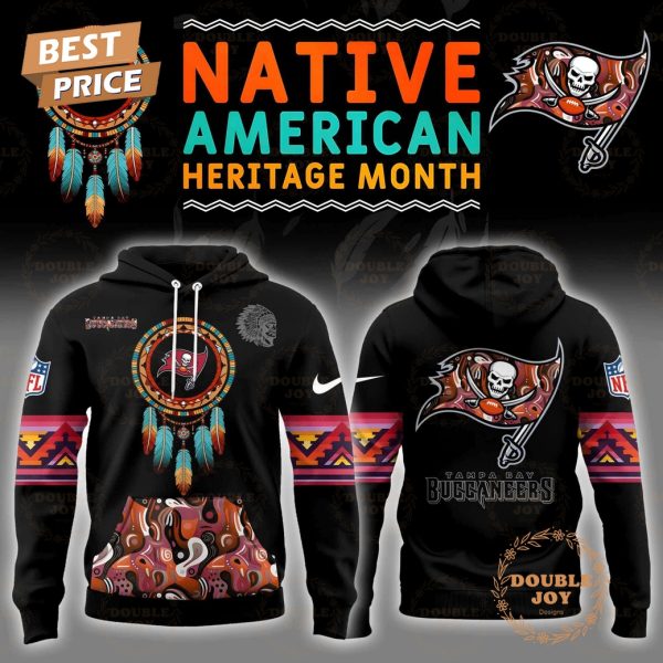 Personalise .NFL- Tampa Bay Buccaneers Native American Heritage Month Hoodie Limited edition