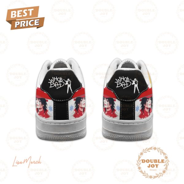 Michael Jackson Merry Badmas 2024 Air Force 1 Sneakers