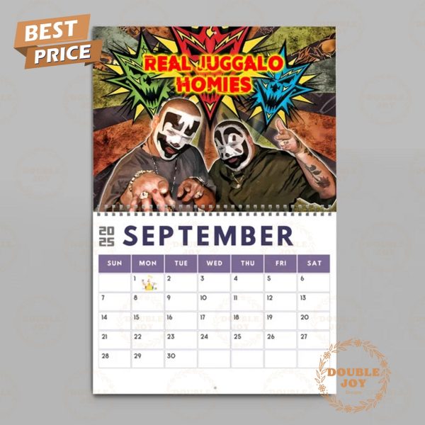 Insane Clown Posse 2025 Wall Calendar