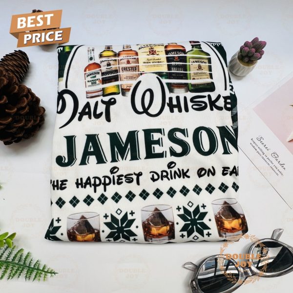 Malt Whiskey Jameson The Happiest Drink On Earth Sweater