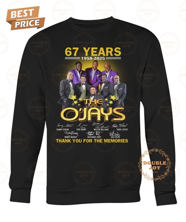 The O’Jays 67 Years 1958-2025 Thank You For The Memories T-Shirt