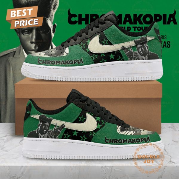 Tyler The Creator Chromakopia Air Force 1 Sneakers