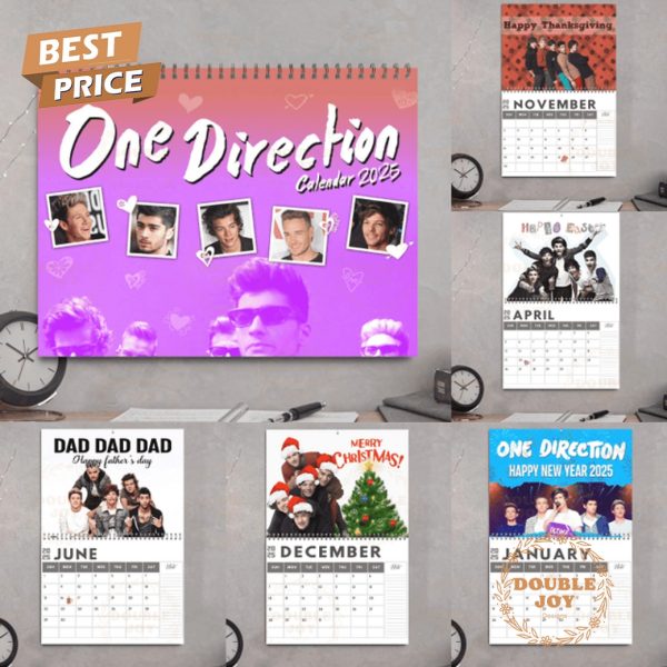 One Direction 2025 Wall Calendar