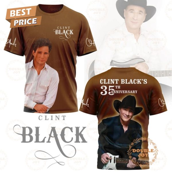 Clint Black 35th Anniversary T-Shirt, Hoodie