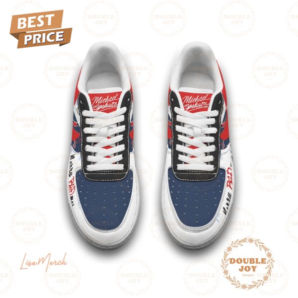 Michael Jackson Merry Badmas 2024 Air Force 1 Sneakers