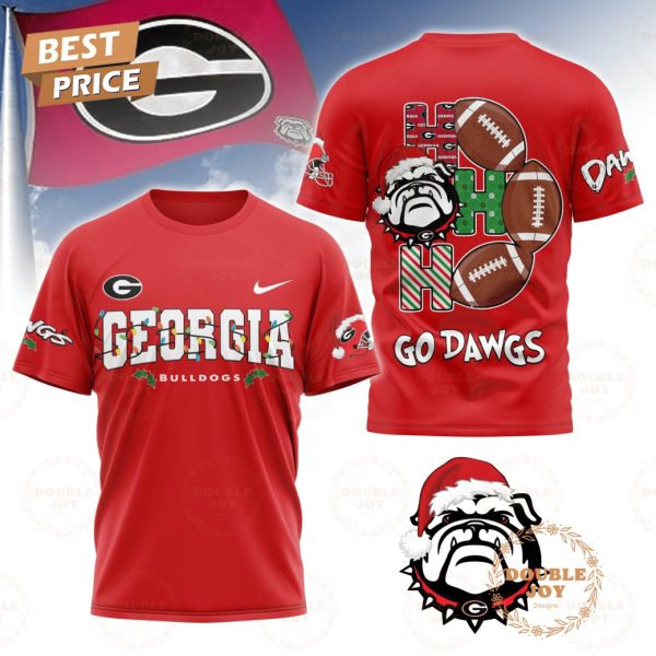 NCAA Georgia Bulldogs HO HO HO Go Dawgs T-Shirt, Hoodie