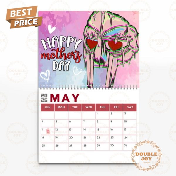 Mf Doom 2025 Wall Calendar