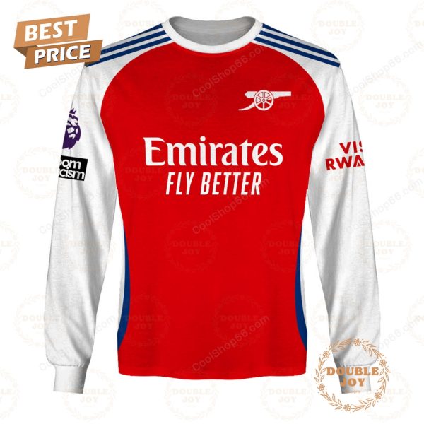 Arsenal F.C Home Jersey Style Hoodie