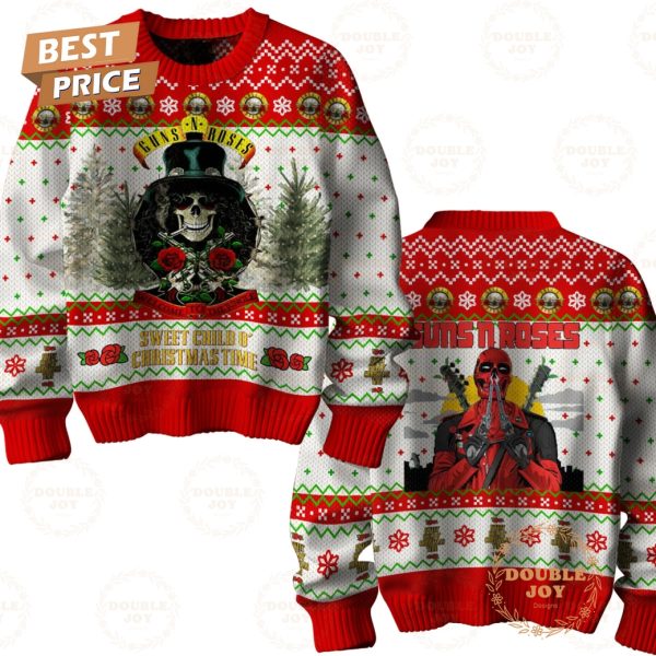 Guns N’ Roses Sweet Child O’ Christmas Time Sweater