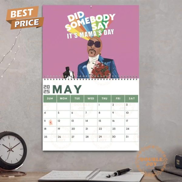 Snoop Dogg 2025 Wall Calendar