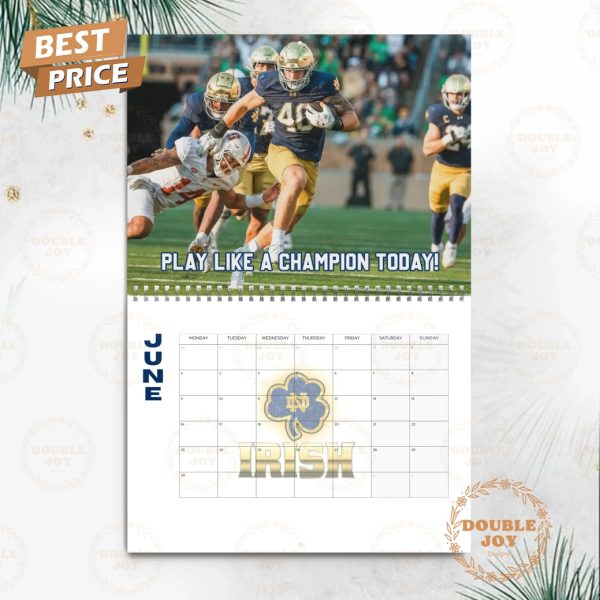 Notre Dame Fighting Irish 2025 Wall Calendar