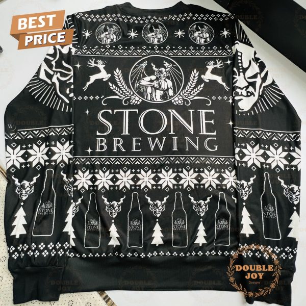 Stone Brewing Beer Merry Christmas Sweater