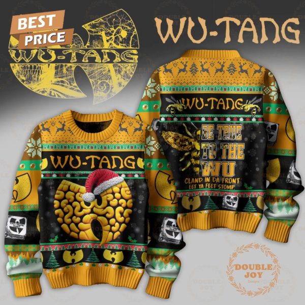 Wu-Tang Clan Be True To The Wu, Cland In Da Front Let Ya Feet Stomp Sweater