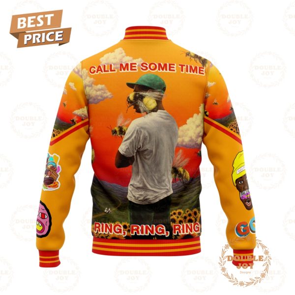 Tyler The Creator X Igor Call Me Some Time Ring, Ring, Ring Baseball Jacket