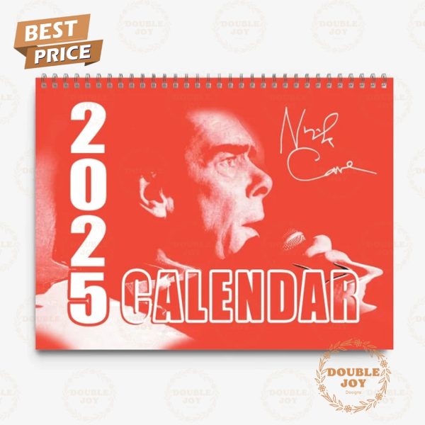 Nick Cave 2025 Wall Calendar