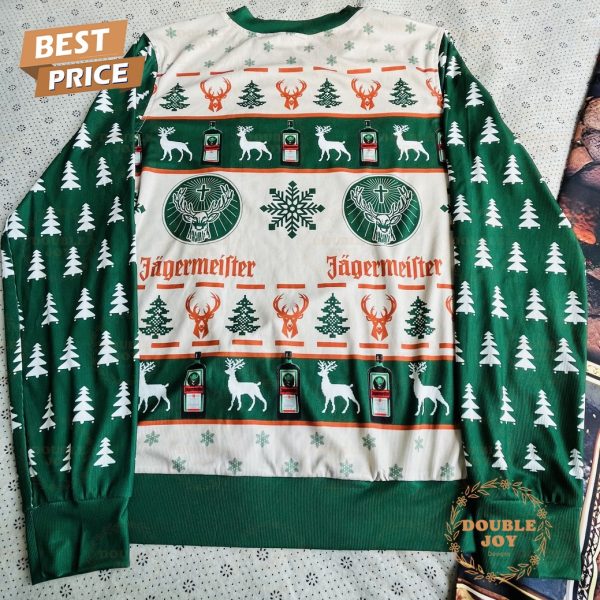 Jagermeister Liqueur Merry Christmas Sweater