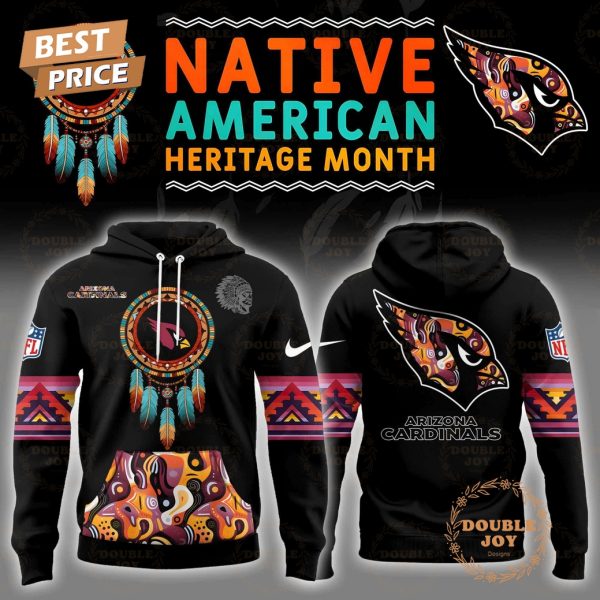 Personalise .NFL- Arizona Cardinals Native American Heritage Month Hoodie Limited edition