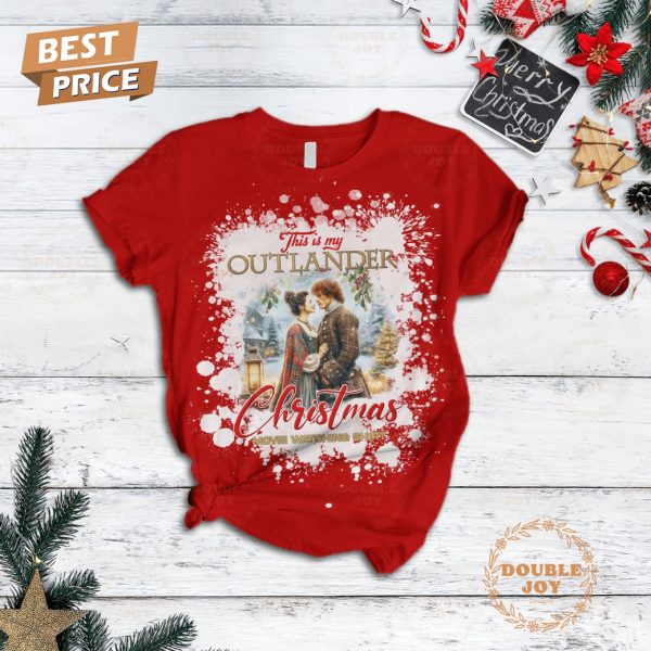 This Is My Outlander Christmas Movie Watching Shirt Fleece Pajamas Set