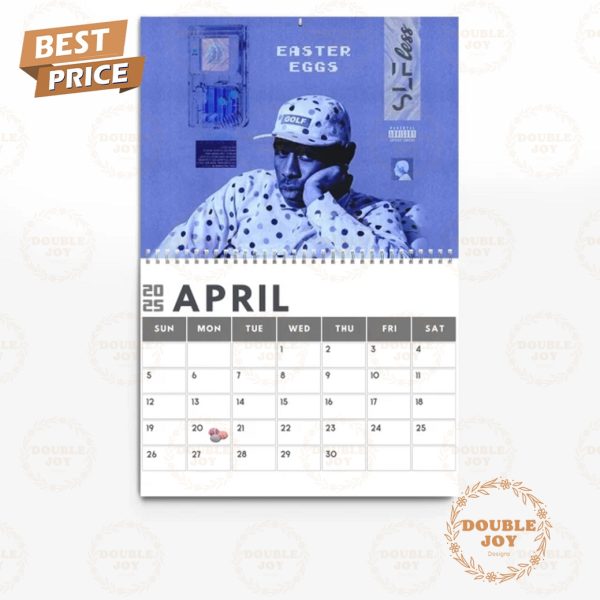 Tyler The Creator 2025 Wall Calendar