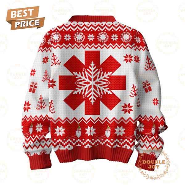 Red Hot Chili Peppers Rock Band Have A Chili Christmas 2024 Sweater