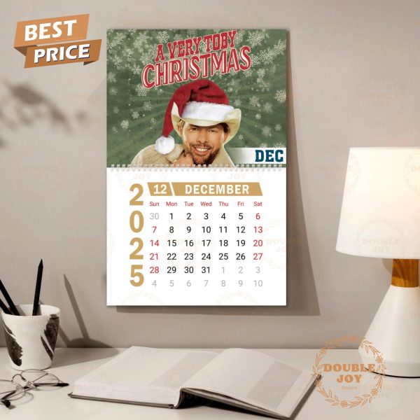 American Icon Toby Keith 2025 Wall Calendar