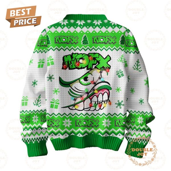 Rockin’ Around The Christmas Tree With Nofx Rock Band Merry Christmas 2024 Sweater