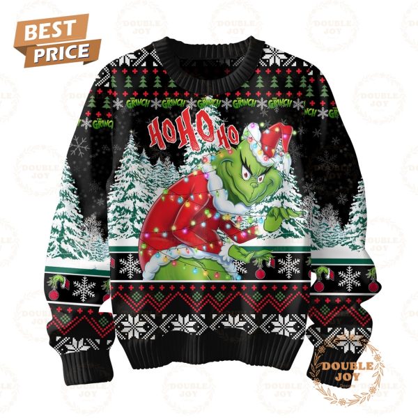 The Grinch Ho Ho Ho Merry Christmas Sweater