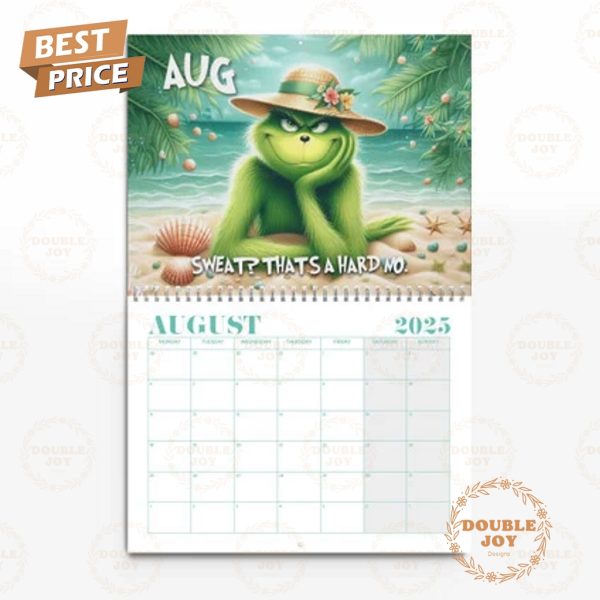 The Grinch 2025 Wall Calendar