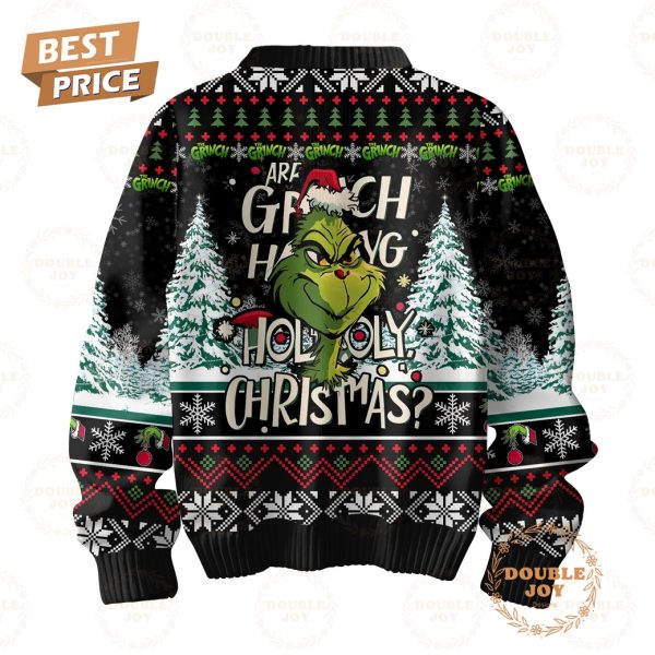 The Grinch Ho Ho Ho Merry Christmas Sweater