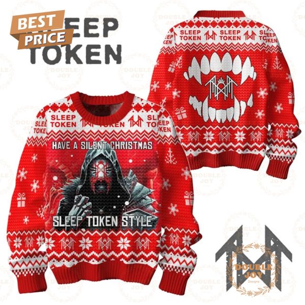 Have A Silent Christmas Sleep Token Style Sweater