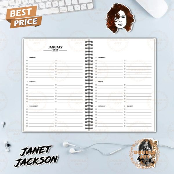 Janet Jackson Together Again 2025 Planner