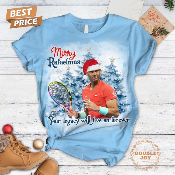 Rafael Nadal Merry Rafaelmas Your Legacy Will Live On Forever 2024 Fleece Pajamas Set