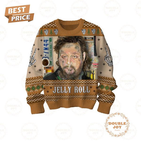 Jelly Roll Merry Christmas 2024 Sweater