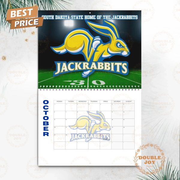 NCAA South Dakota State Jackrabbits 2025 Wall Calendar