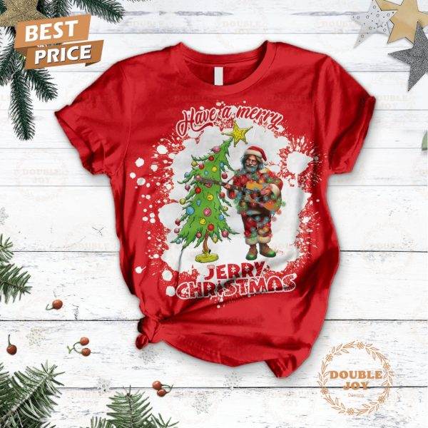 Have A Merry Jerry Christmas Grateful Dead Fleece Pajamas Set