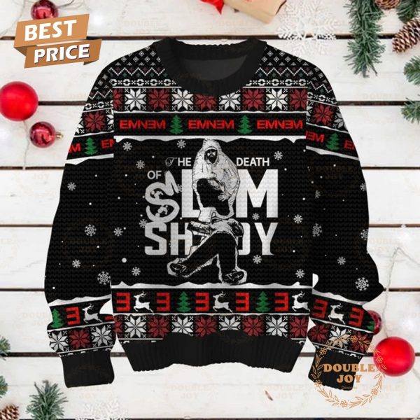 2024 Eminem The Death Of Slim Shady, Merry Christmas Sweater