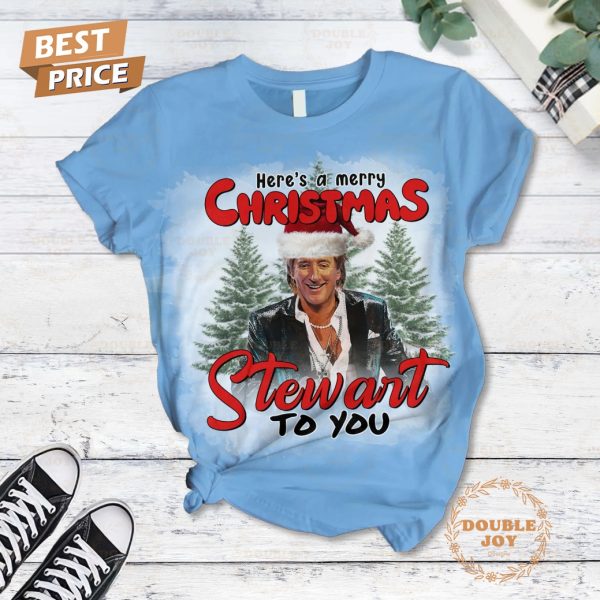 Here’s A Merry Christmas Rod Stewart To You Fleece Pajamas Set