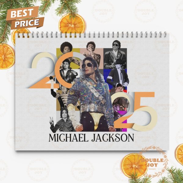 Michael Jackson 2025 Wall Calendar