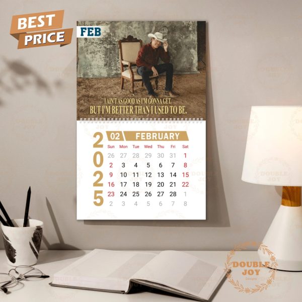 American Icon Toby Keith 2025 Wall Calendar